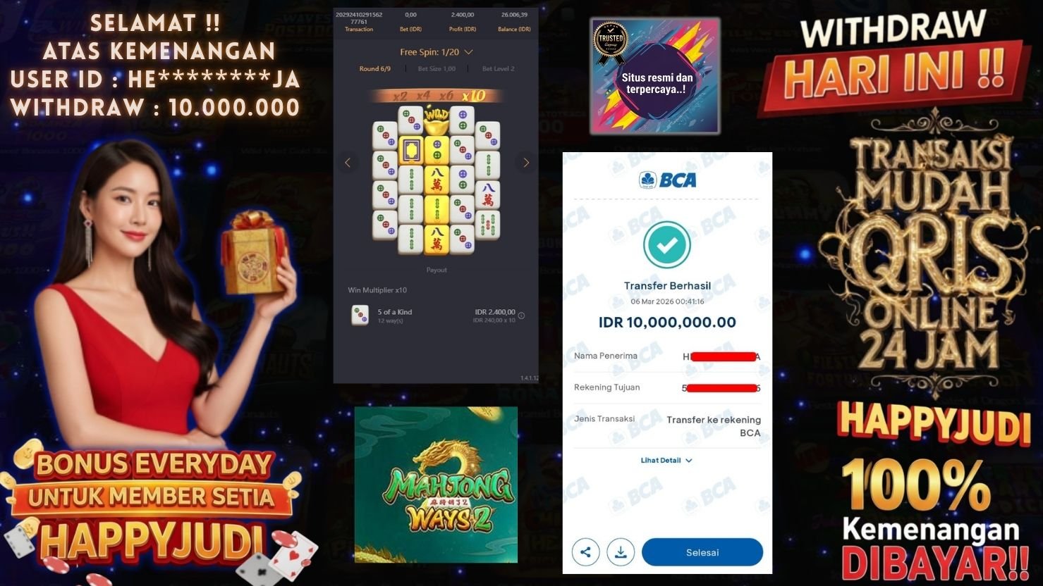 HAPPYJUDI JACKPOT SLOT MAHJONG WAYS 2